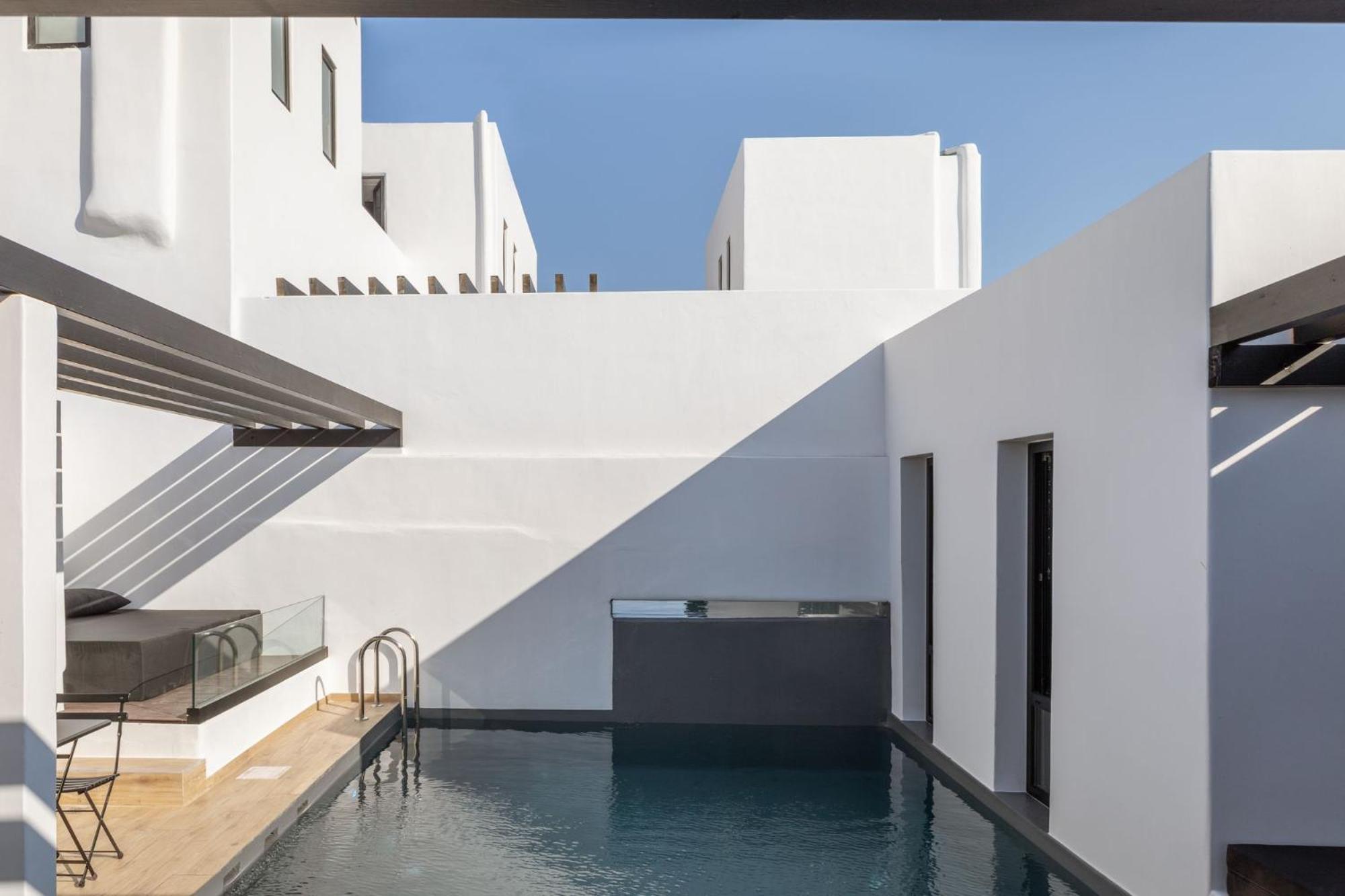 Laguna Suites In Mazera Mykonos Mykonos Town Exteriör bild