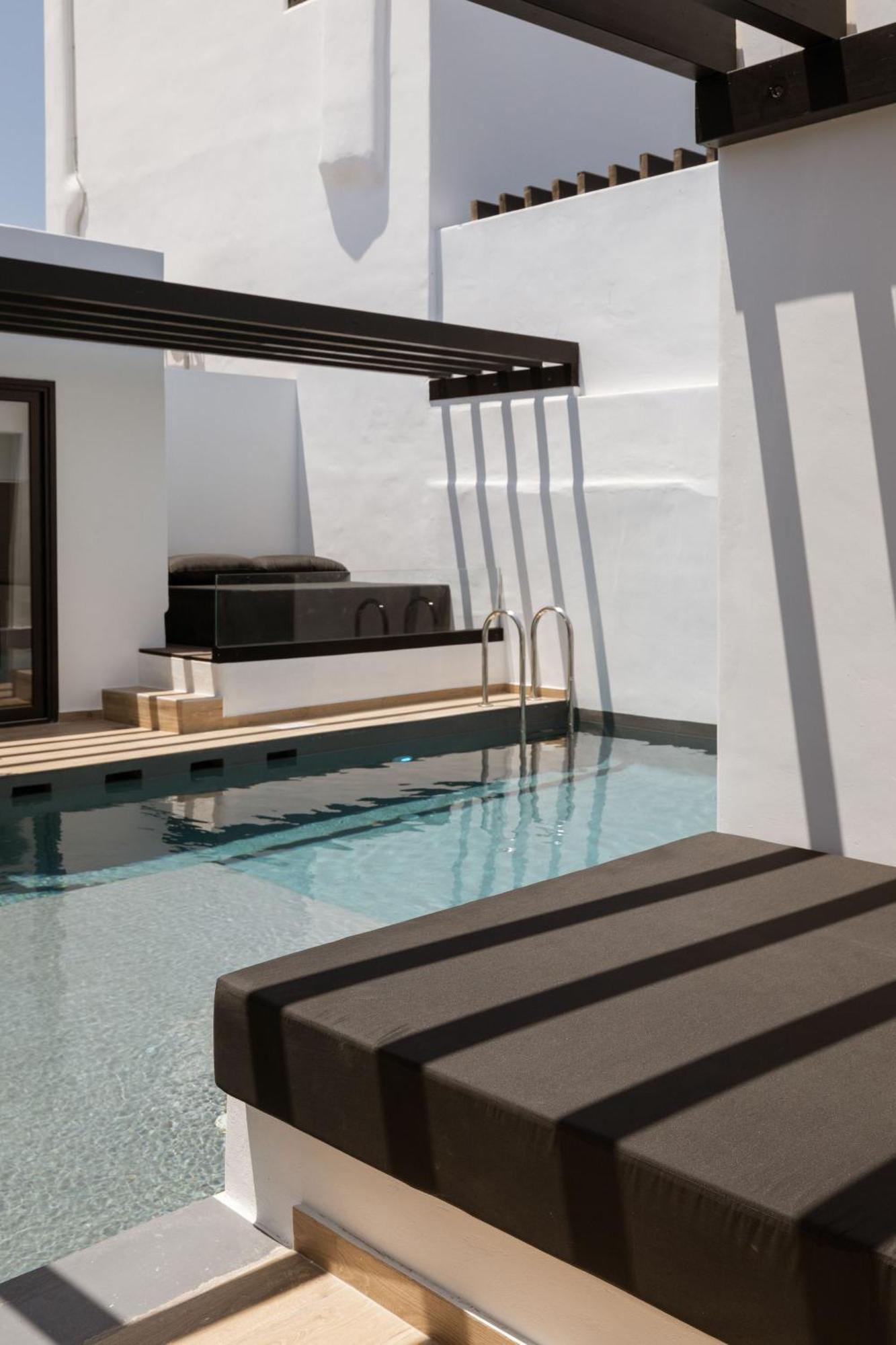 Laguna Suites In Mazera Mykonos Mykonos Town Exteriör bild