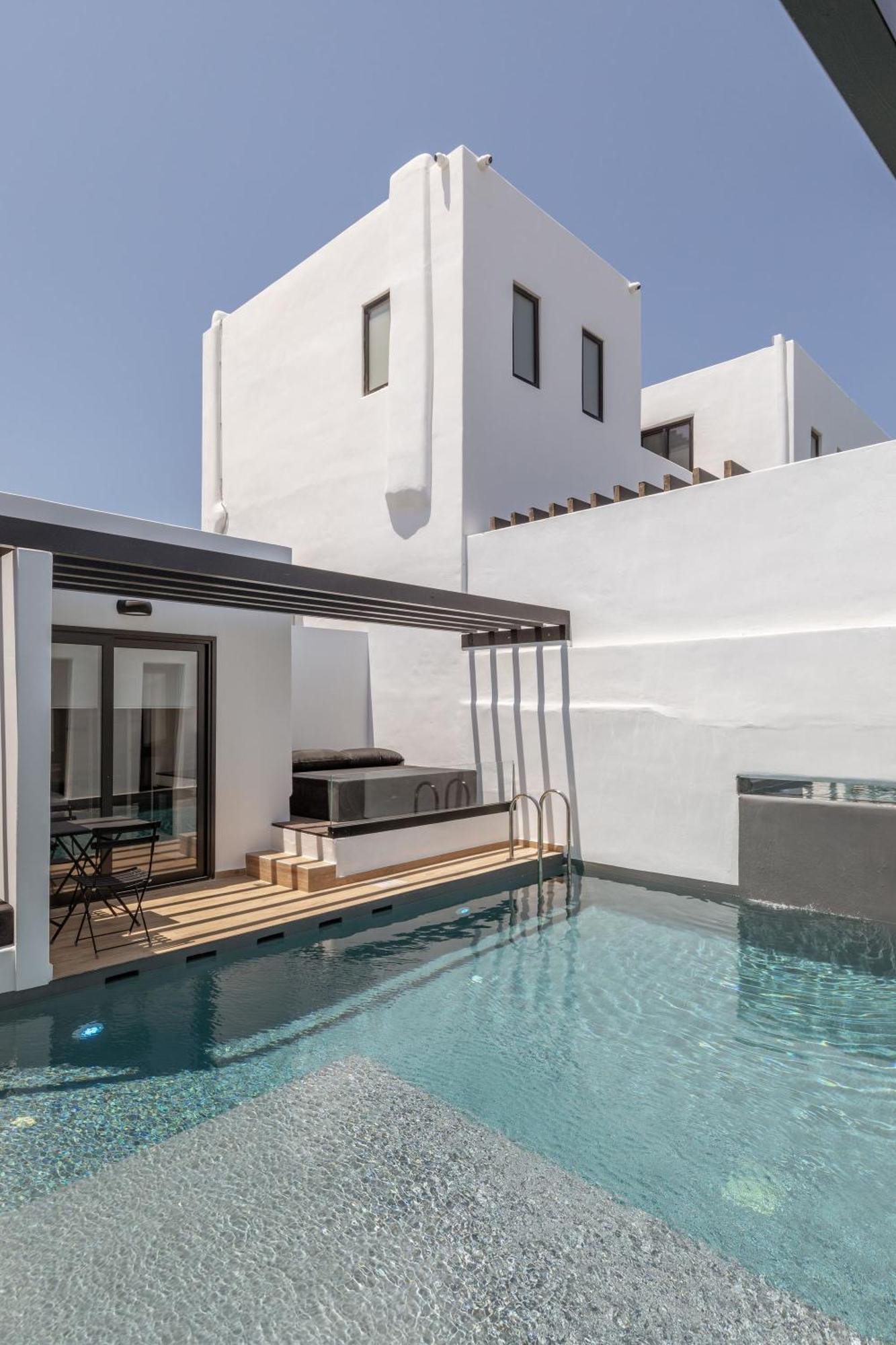 Laguna Suites In Mazera Mykonos Mykonos Town Exteriör bild