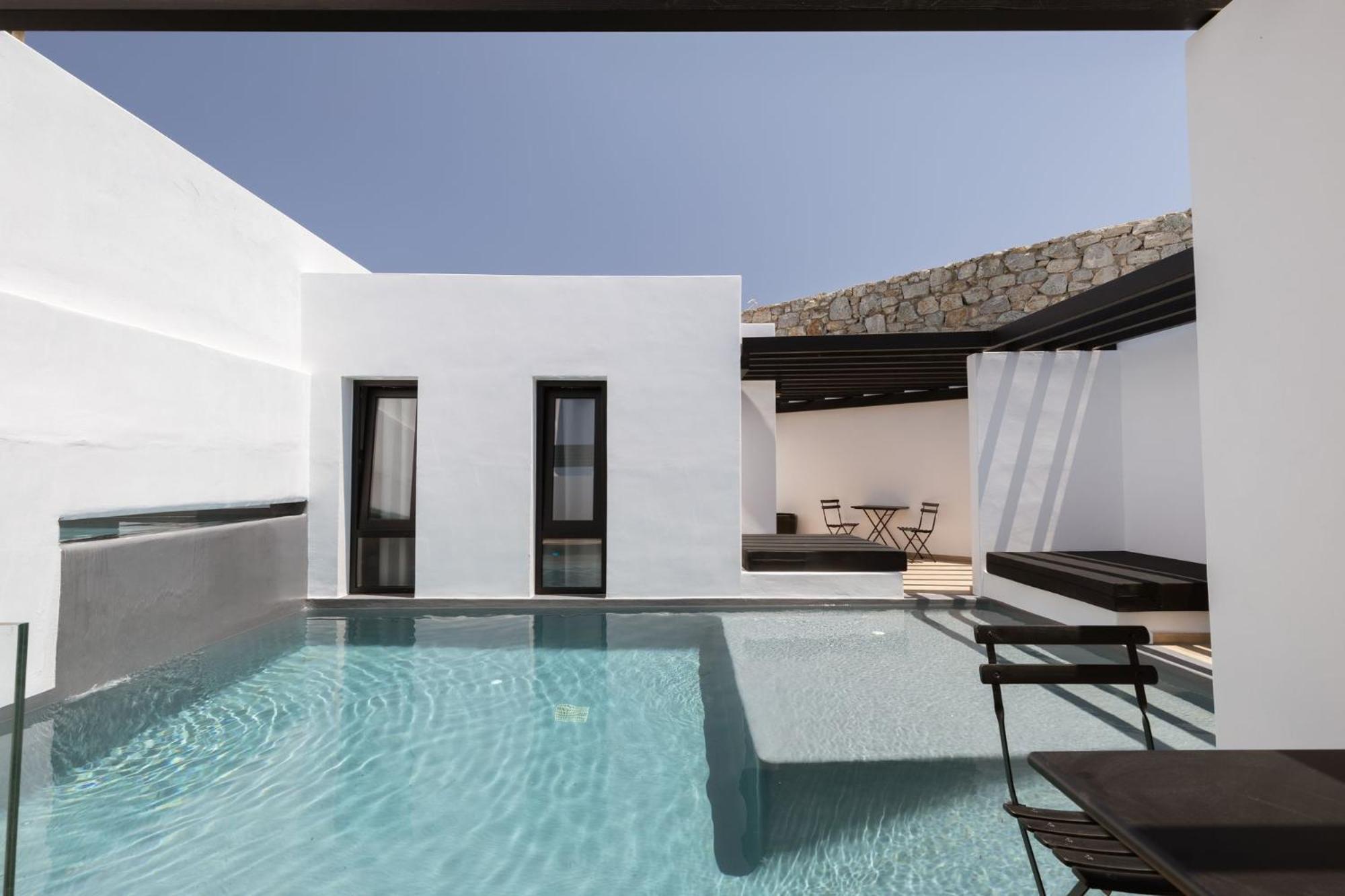 Laguna Suites In Mazera Mykonos Mykonos Town Exteriör bild