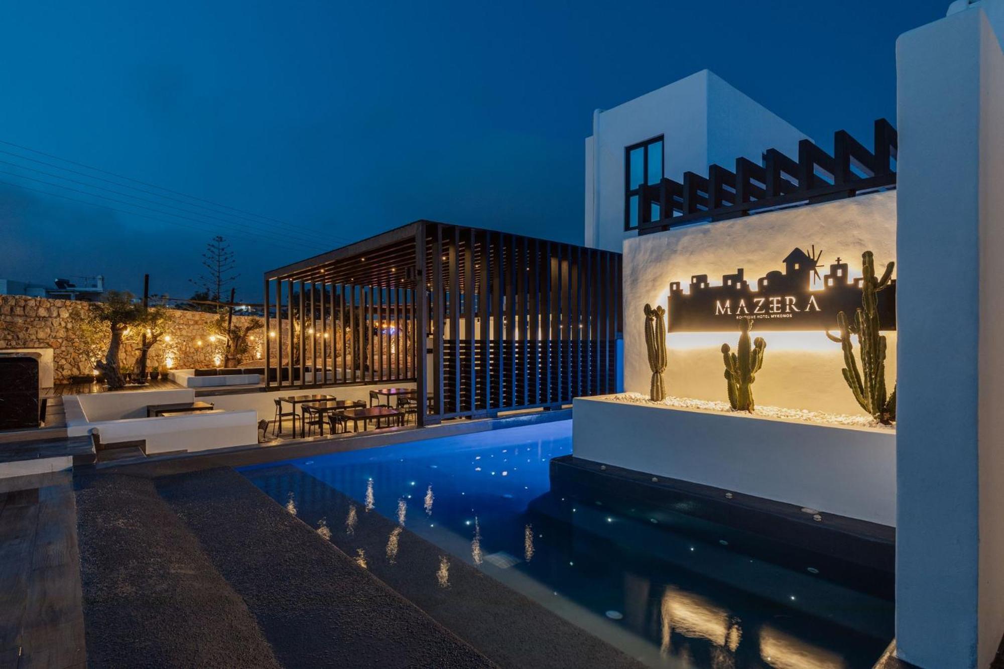 Laguna Suites In Mazera Mykonos Mykonos Town Exteriör bild