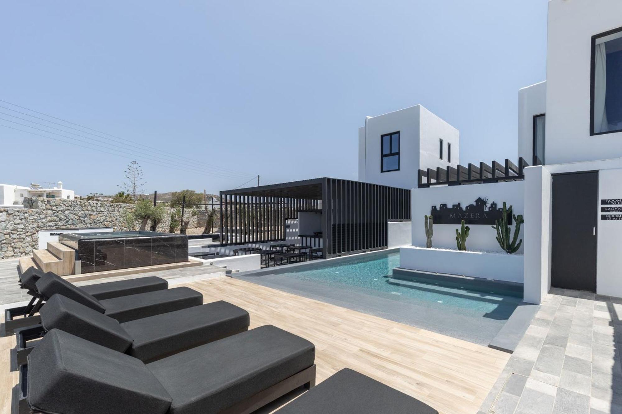 Laguna Suites In Mazera Mykonos Mykonos Town Exteriör bild