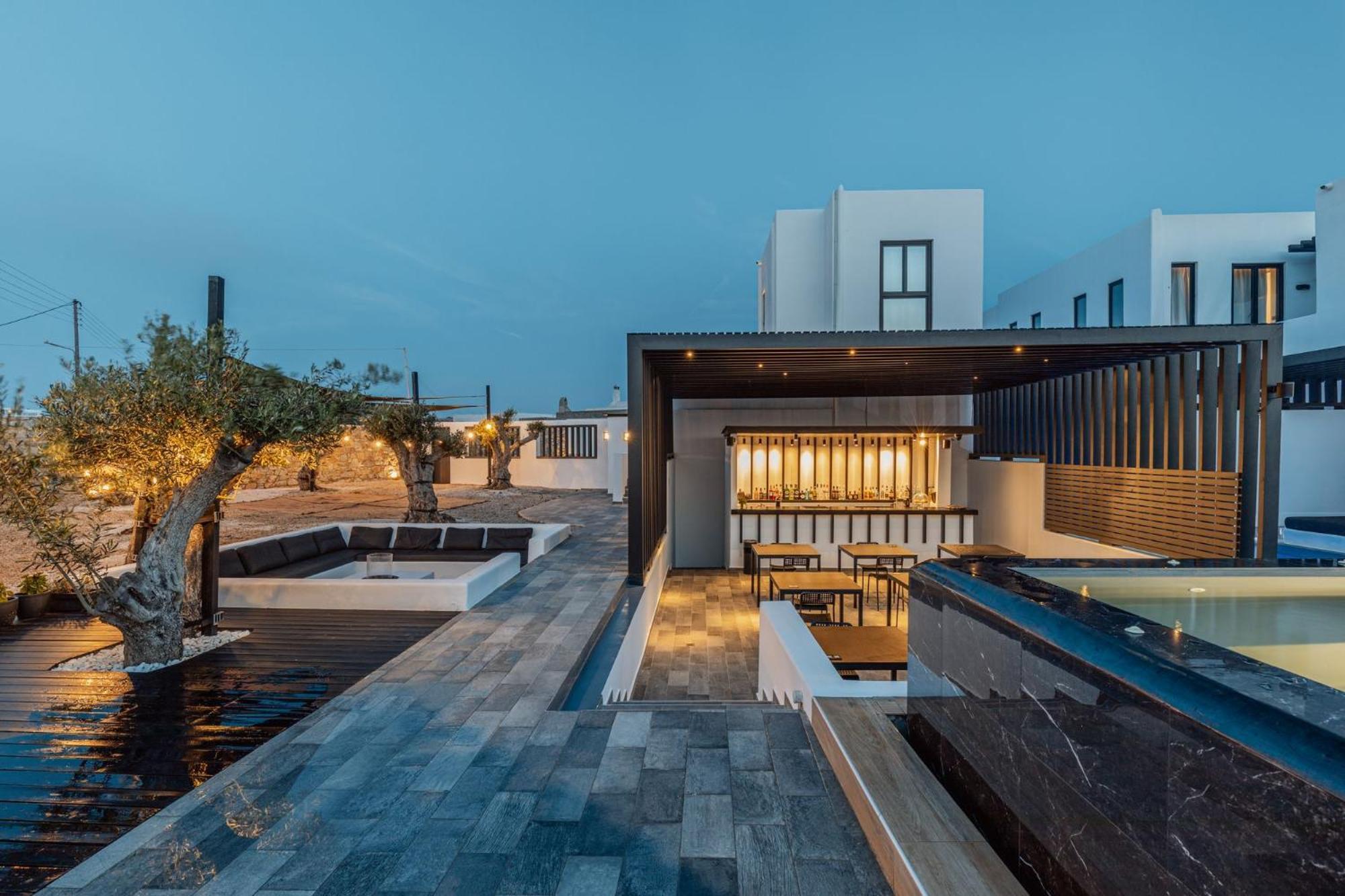 Laguna Suites In Mazera Mykonos Mykonos Town Exteriör bild