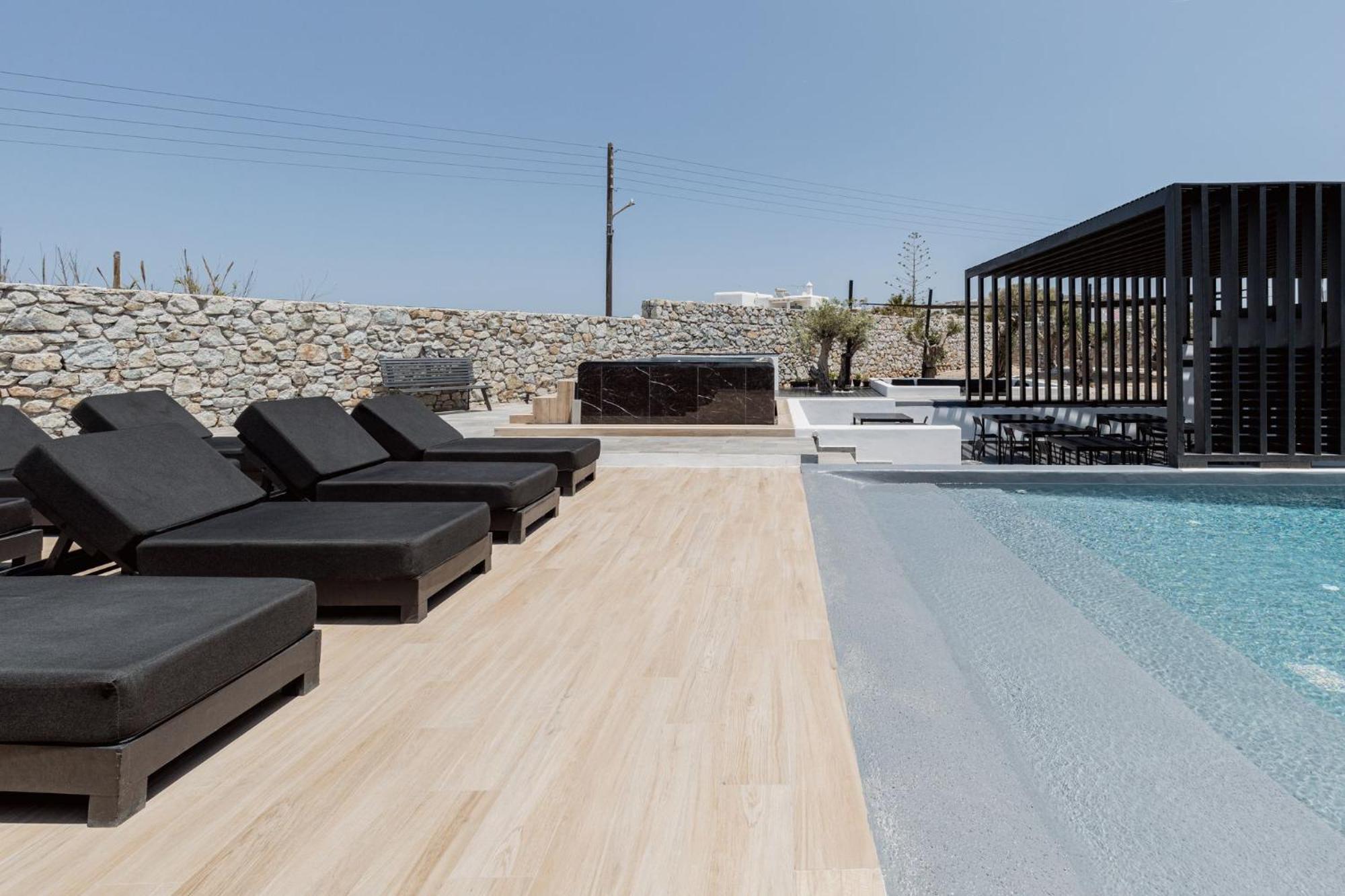 Laguna Suites In Mazera Mykonos Mykonos Town Exteriör bild