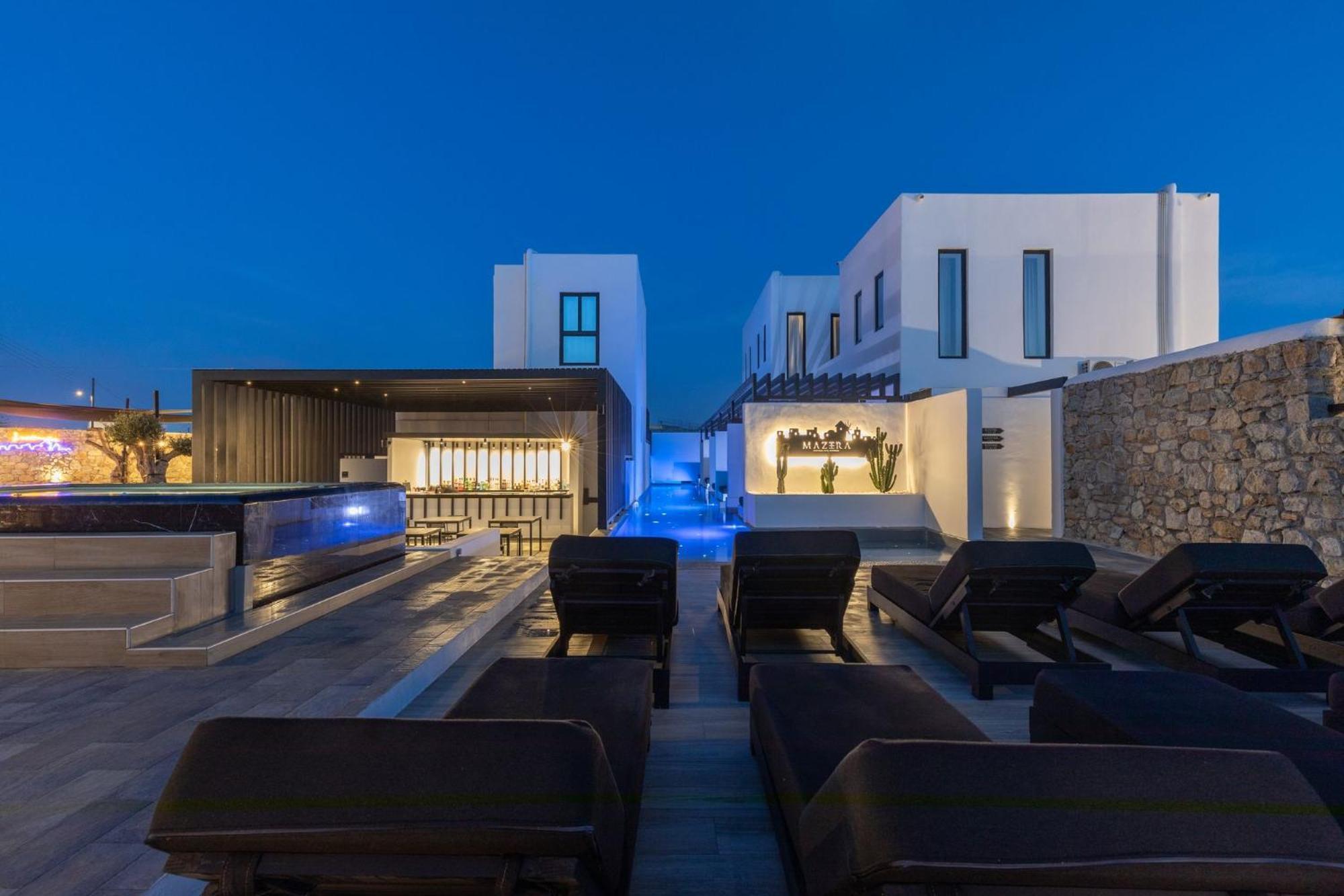 Laguna Suites In Mazera Mykonos Mykonos Town Exteriör bild