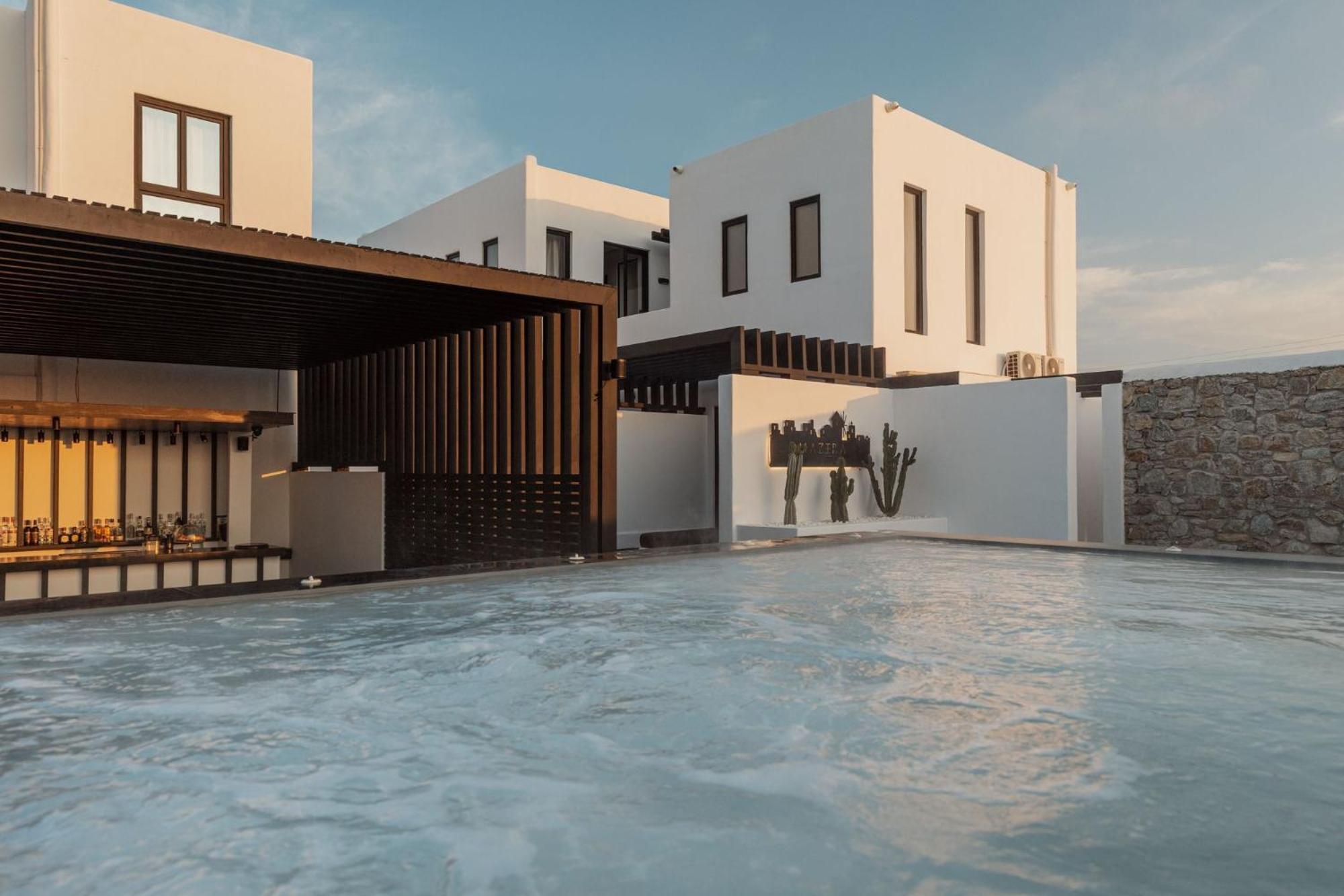 Laguna Suites In Mazera Mykonos Mykonos Town Exteriör bild